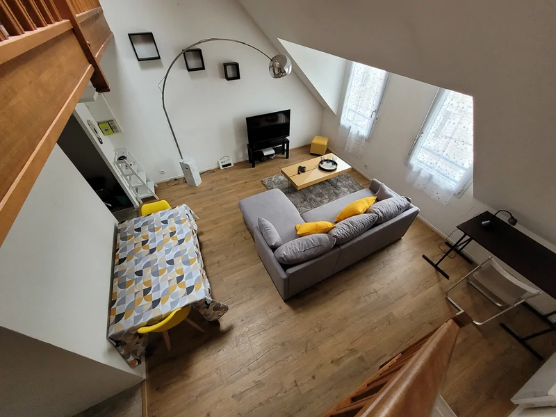 LEMOINE DUPLEX - Charmant T2 en duplex, proche de l'hyper centre avec parking privé, proche palais de congrès