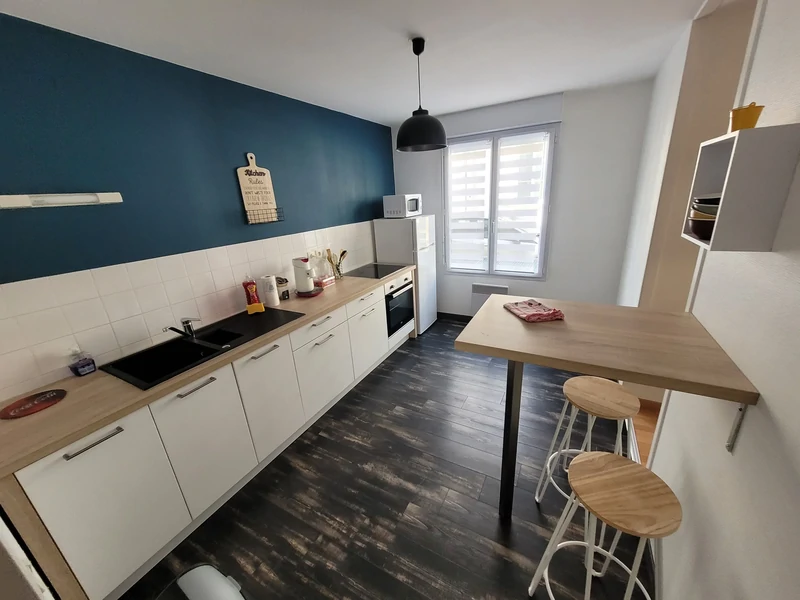 DAILLIERE – Beau et grand T2 avec parking privé, proche de l'ESA, l'UCO, IFEAP et IFUCOME